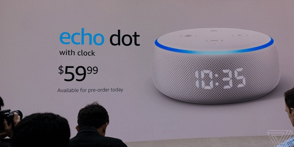 Amazon-echo-dot-with-clock