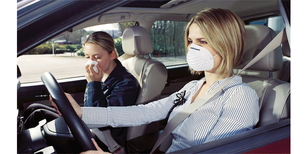 BioPledge sanitizing cars