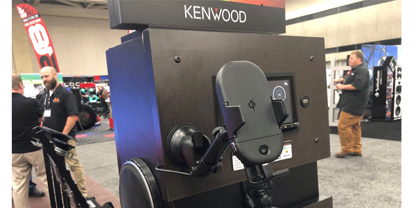 Kenwood Ships Qi charger for car