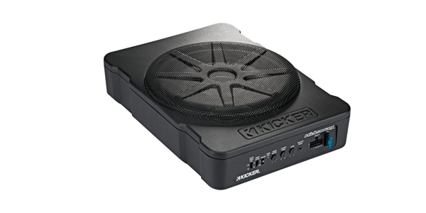 Kicker 10-Inch compact powered subwoofer