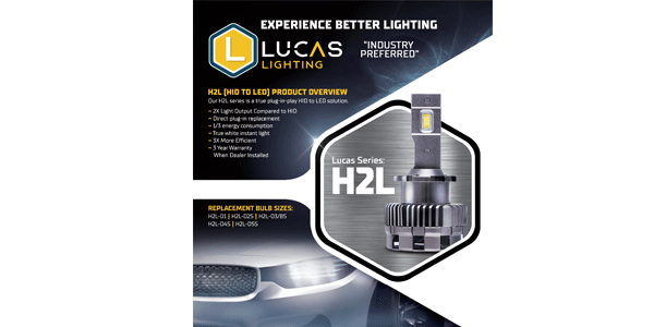 Lucas Lighting H2L HID to LED replacement bulbs