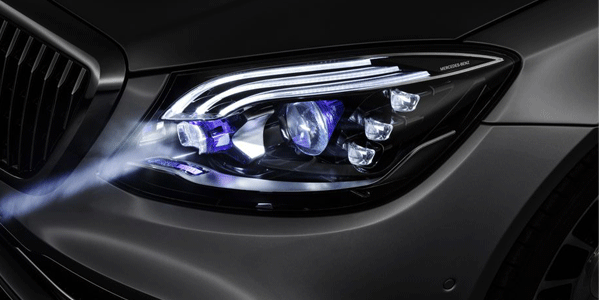 Mercedes-headlight