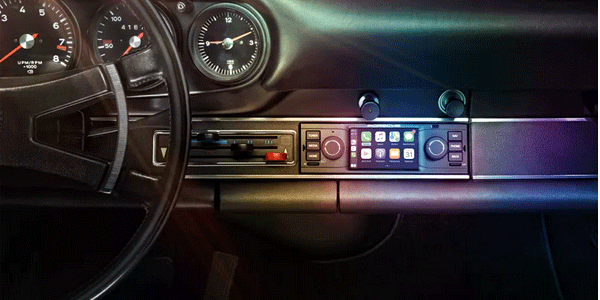 Porsche CarPlay radio for older models