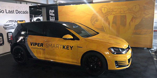 Viper Smartkey eliminates car key