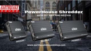 Earthquake PowerShredder Amplifiers