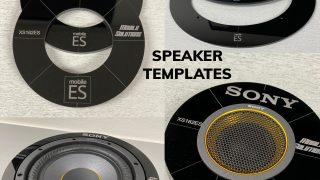 Mobile Solutions speaker templates for Sony
