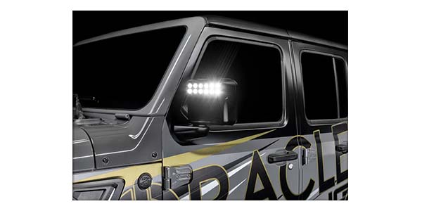 Oracle Mirror LEDs Jeep