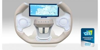 Origo Steering Wheel Wins CES 2022 Innovation Award