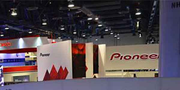 Pioneer booth at CES